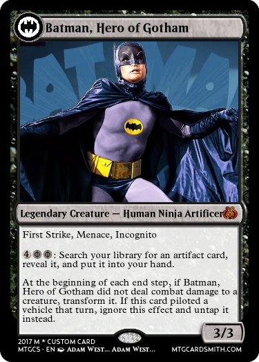 Abolisher of Bloodlines feature for I am the night (Batman Commander?)