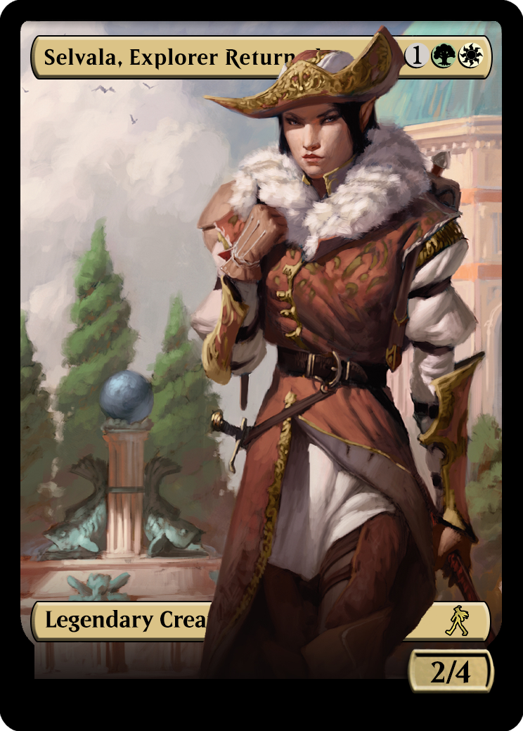 selvala heart of the wilds cube
