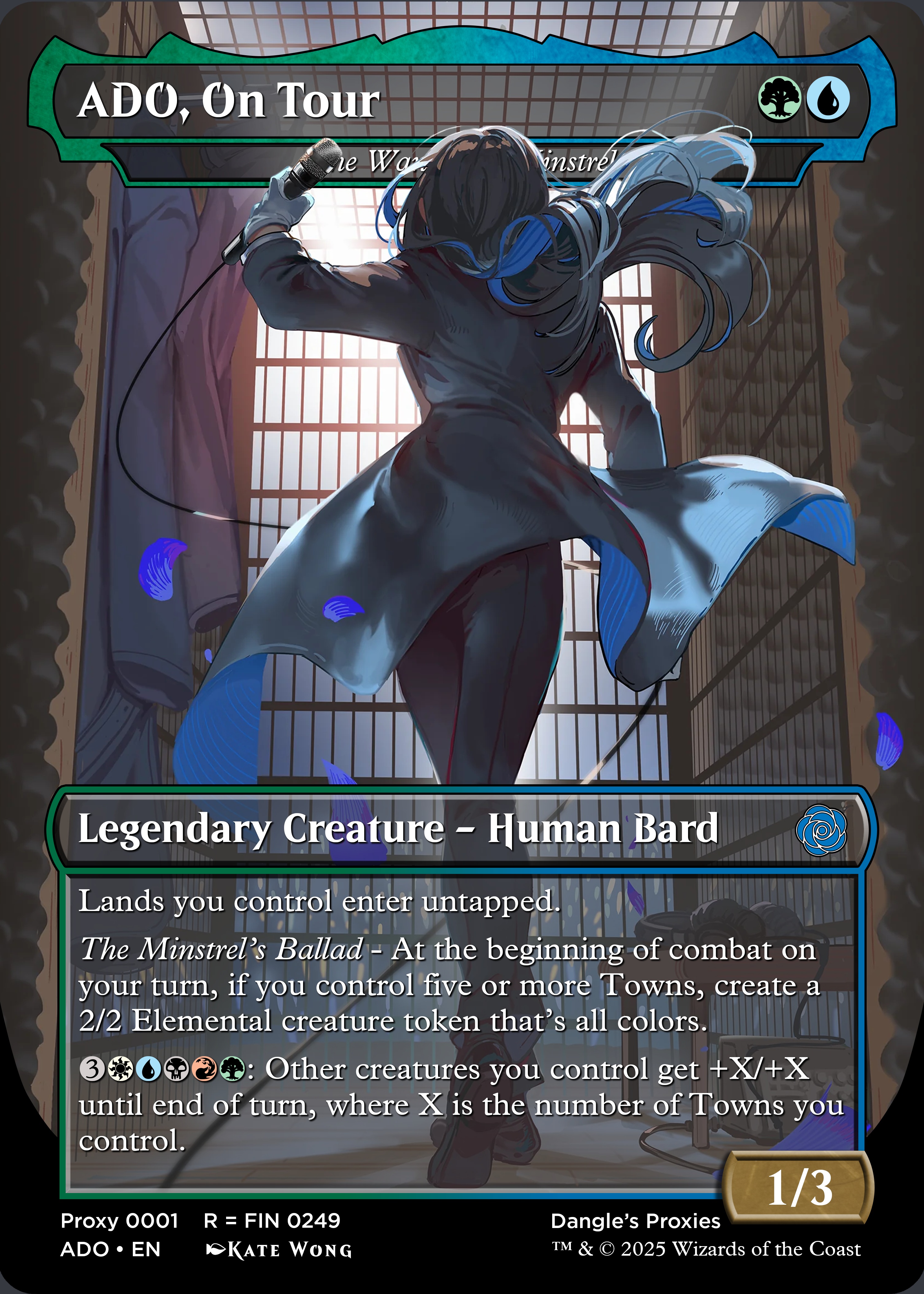 The Wandering Minstrel feature for Ado Proxies