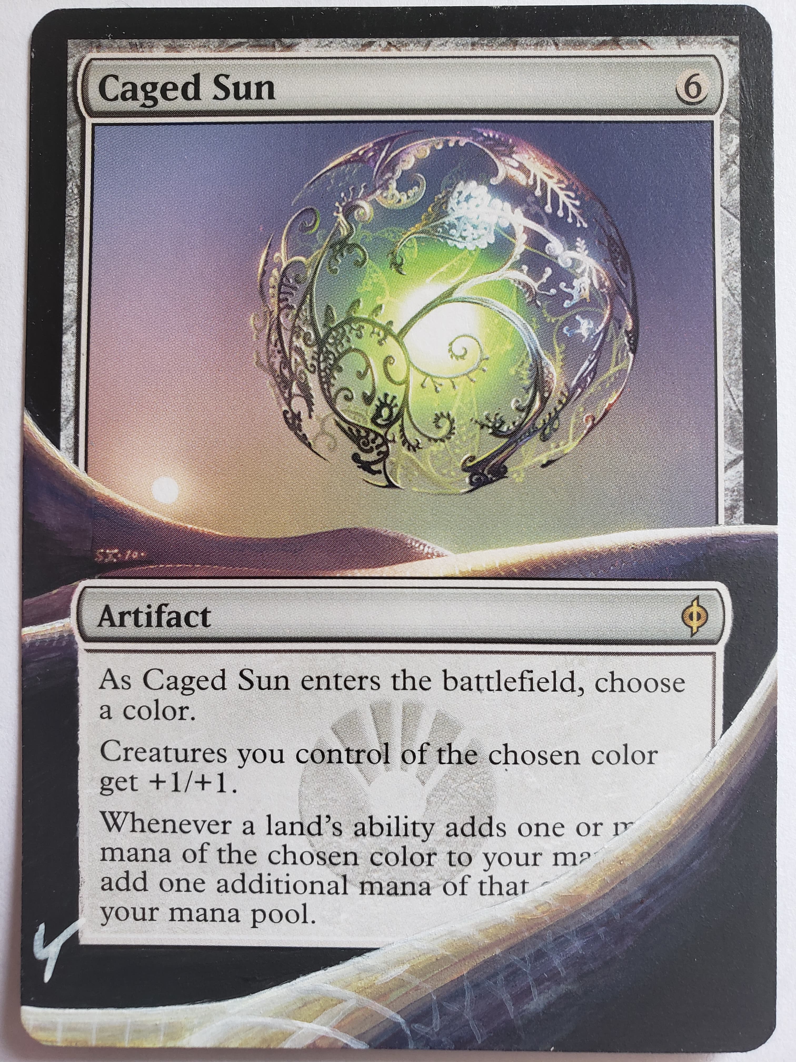 1x CAGED SUN MTG Magic the Gathering Commander/mystery NM 
