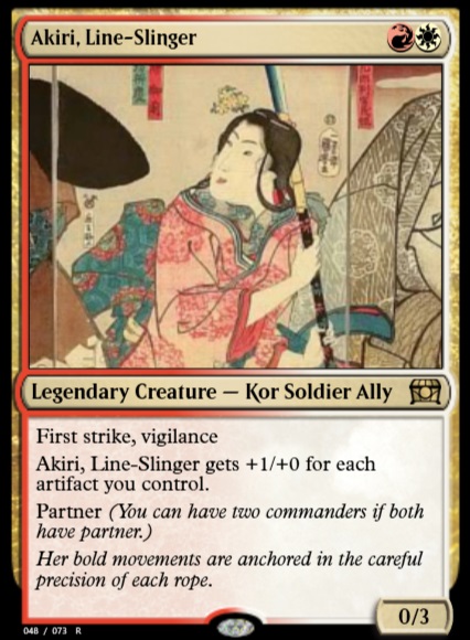 Commander: Akiri, Line-Slinger