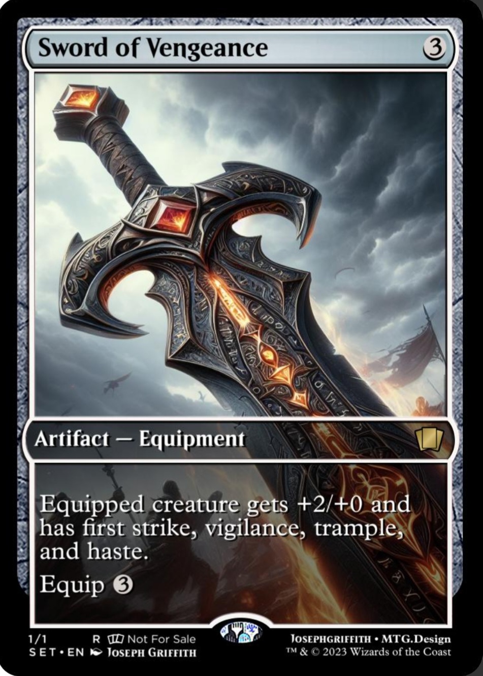Sword of Vengeance feature for Tonys deck