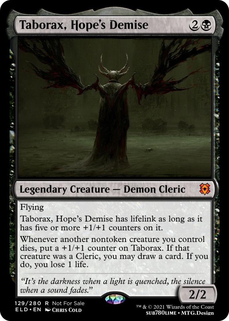 Featured card: Taborax, Hope's Demise