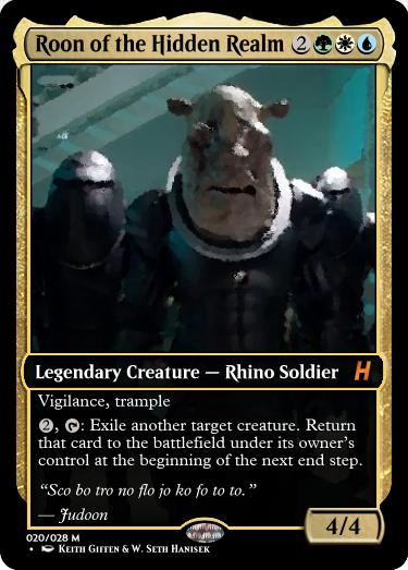 Commander: Roon of the Hidden Realm