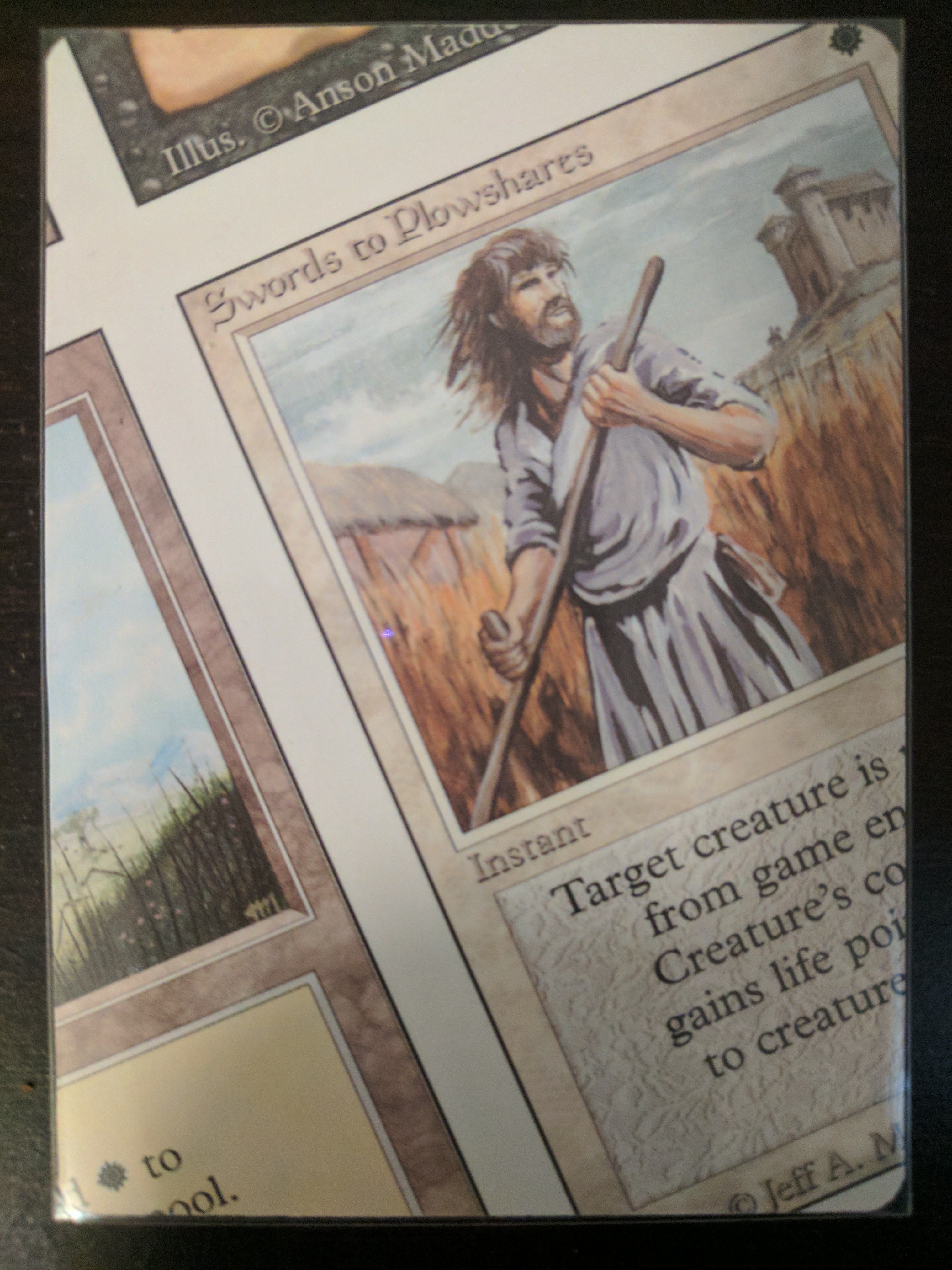 ►Magic-Style◄ MTG Swords to Plowshares Retour au pays French FBB Good/Played 