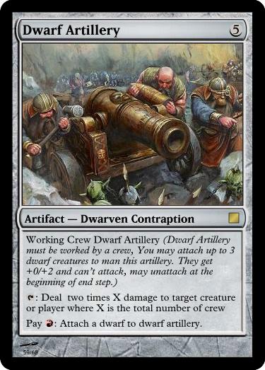 Dwarf artillery