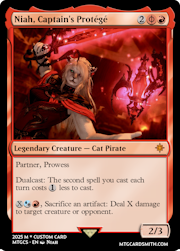 Niah, Captain's Protégé feature for Blade of the Navigator