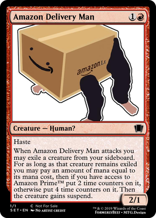 Amazon Delivery Man