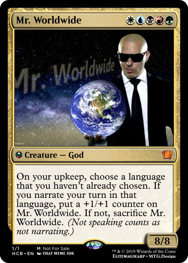 Mr. Worldwide