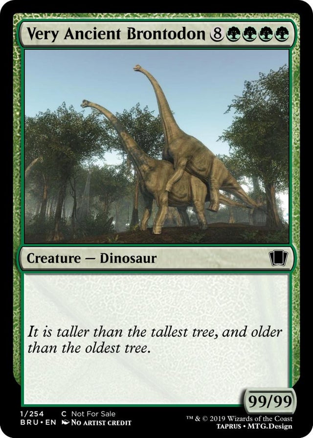 Very Ancient Brontodon