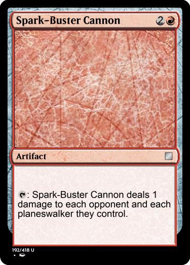 Spark-Buster Cannon