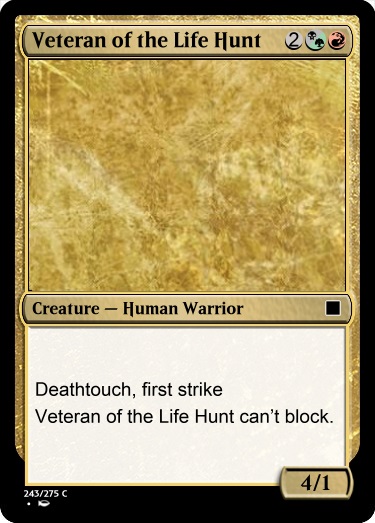 Veteran of the Life Hunt