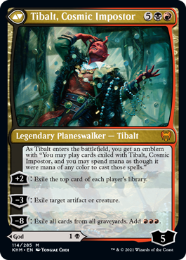 Featured card: Tibalt, Cosmic Imposter