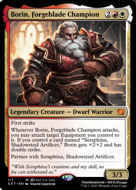 Borin, Forgeblade Champion