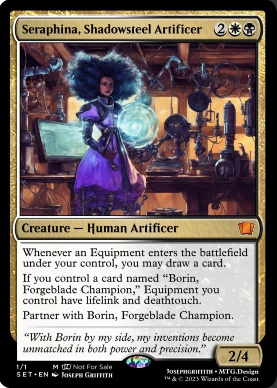 Seraphina, Shadowsteel Artificer