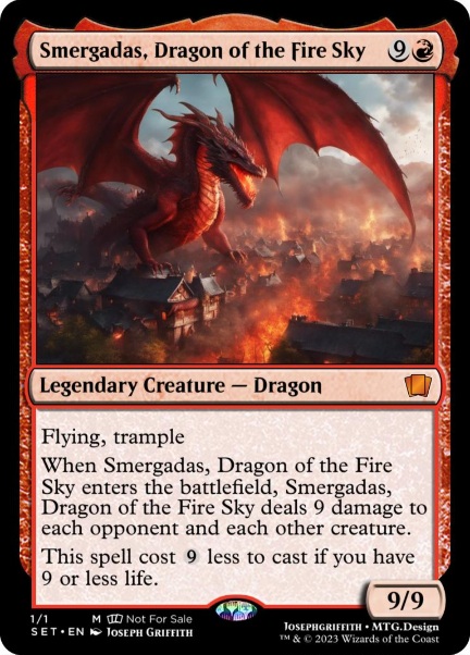 Smergadas, Dragon of the Fire Sky