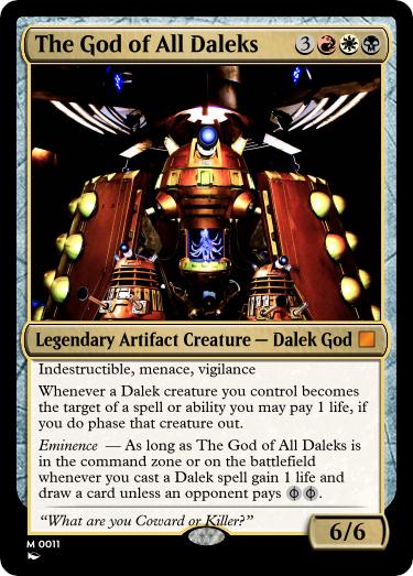 Commander: The God of All Daleks