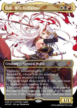 Jiyu, Heir to Eiganjo