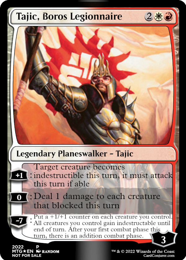 Tajic, Boros Legionnaire