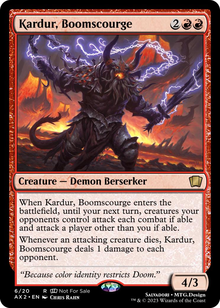 Kardur, Boomscourge