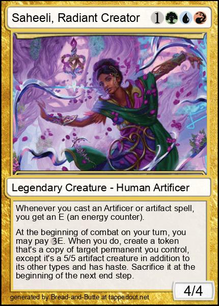 Saheeli, Radiant Creator