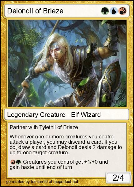 Commander: Delondil of Brieze
