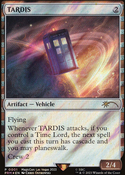 Featured card: TARDIS