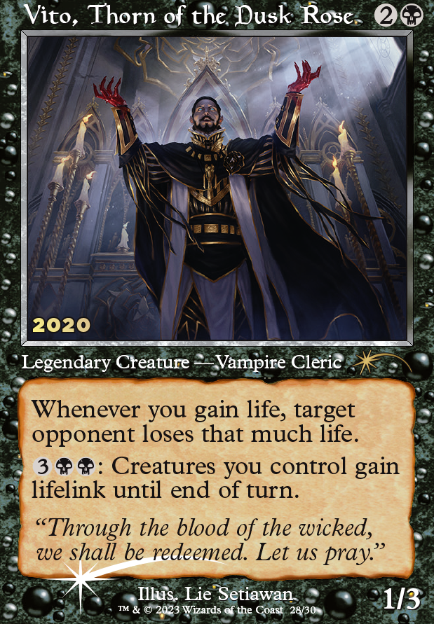 Vito, Thorn of the Dusk Rose feature for Midnight Mass