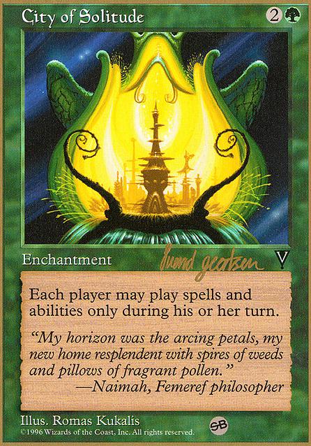 Featured card: City of Solitude