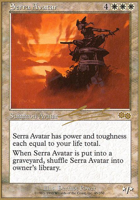 Featured card: Serra Avatar