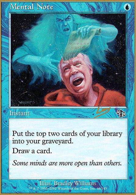 Featured card: Mental Note