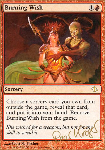 Featured card: Burning Wish