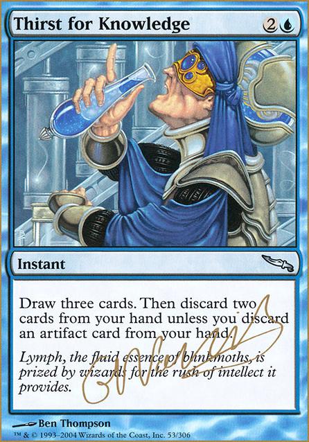 Featured card: Thirst for Knowledge