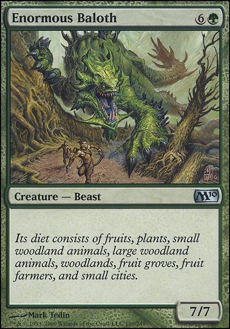 Featured card: Enormous Baloth