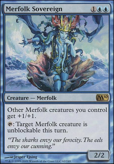 Featured card: Merfolk Sovereign