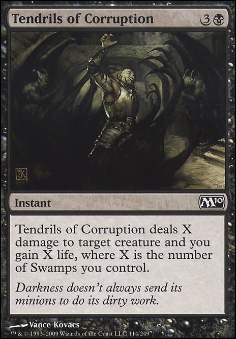 Featured card: Tendrils of Corruption