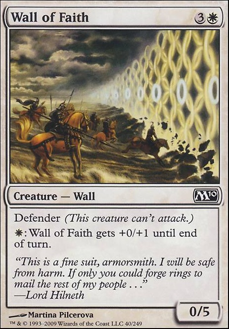Featured card: Wall of Faith
