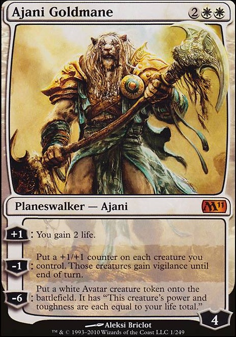 Featured card: Ajani Goldmane