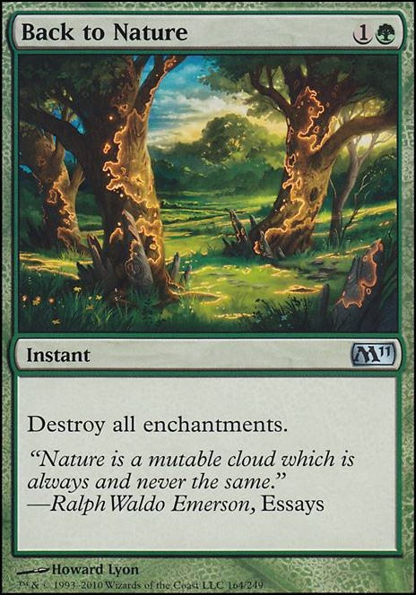 Featured card: Back to Nature