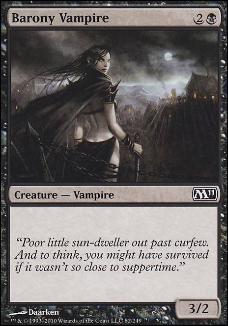 Featured card: Barony Vampire