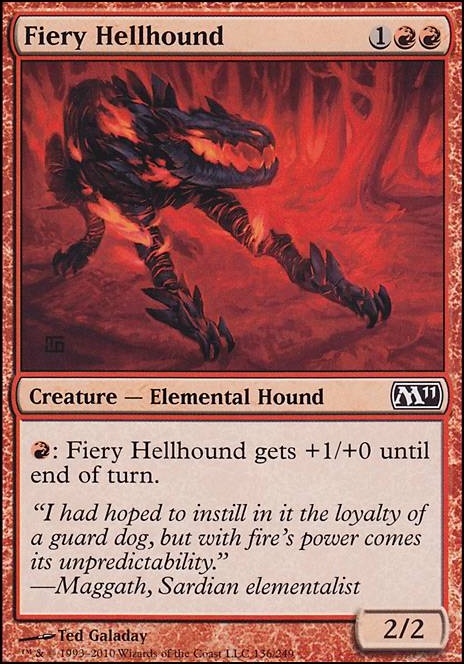 Featured card: Fiery Hellhound