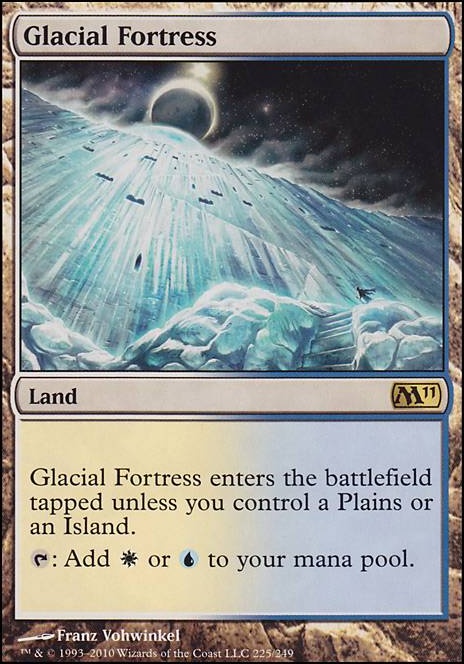 Featured card: Glacial Fortress