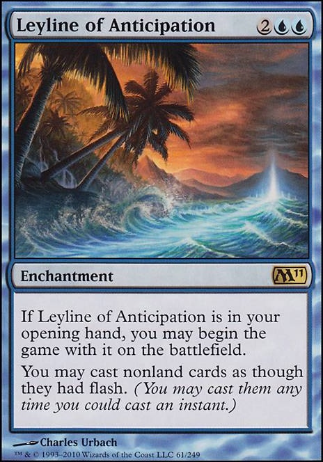 Leyline of Anticipation feature for Turn 0 Win... Sometimes [Modern]
