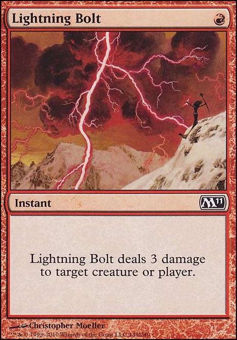 Commander: Lightning Bolt