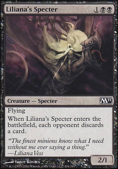 Featured card: Liliana's Specter