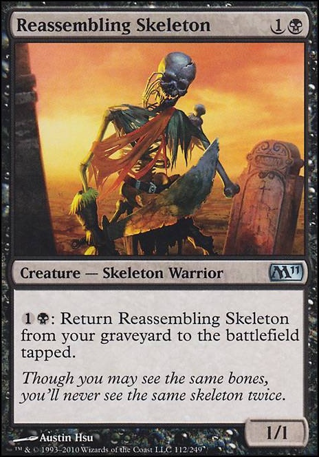 Featured card: Reassembling Skeleton