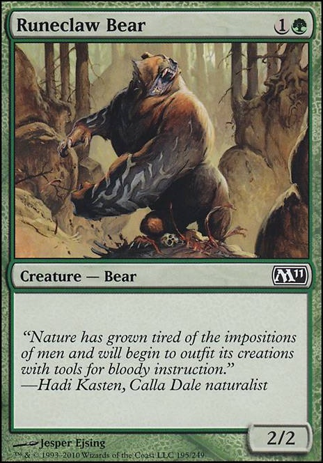 Featured card: Runeclaw Bear