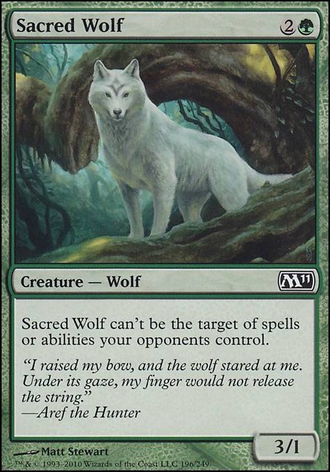 Featured card: Sacred Wolf