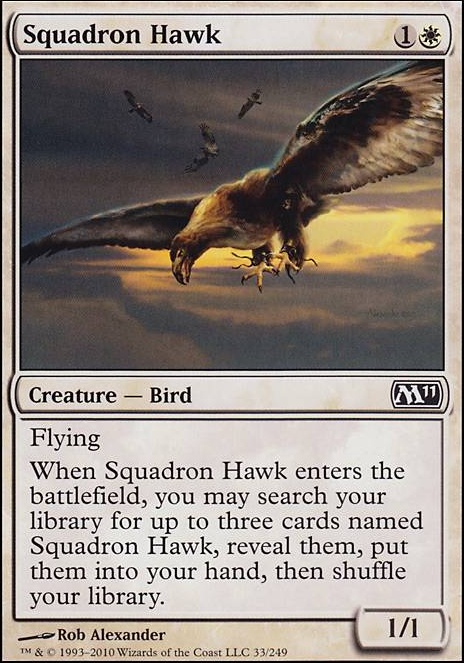 Featured card: Squadron Hawk