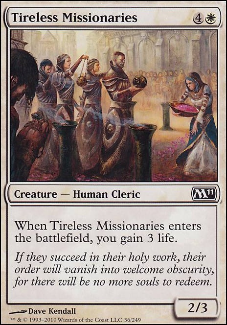 Featured card: Tireless Missionaries